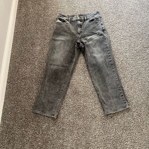 Express Women's Ankle Jeans in Gray